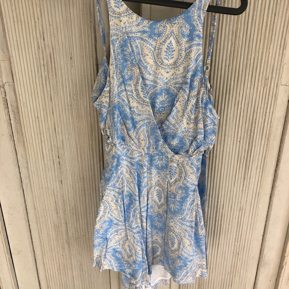 Light blue LF romper